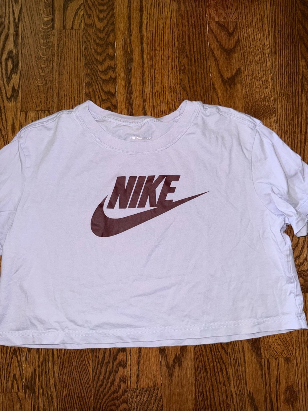 Nike Light Lavender Tee with White Logo